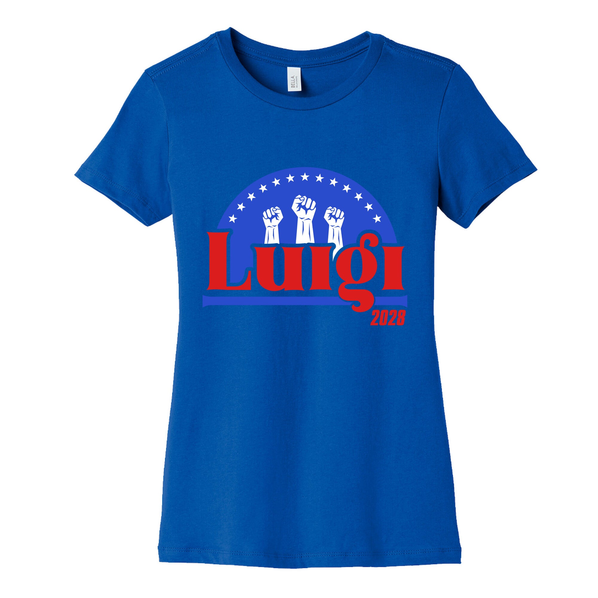 Luigi Mangione 2028 Womens Cotton Tee